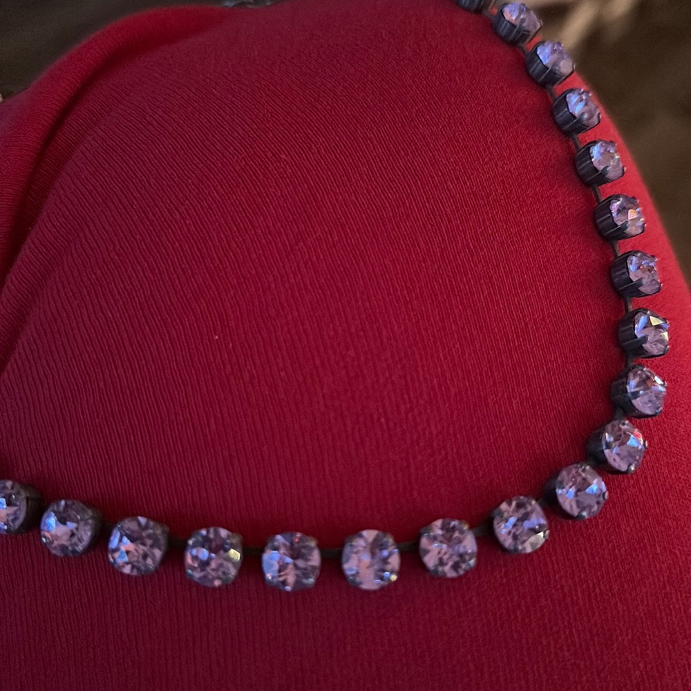 Lavender Sabika Choker